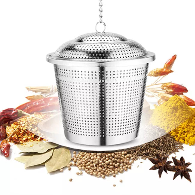 Stainless Steel Strainer With Chain