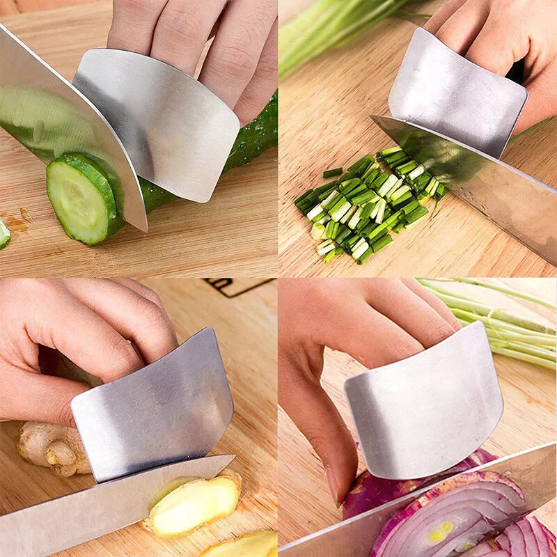 Stainless Steel Knife Cutting Finger Protectors