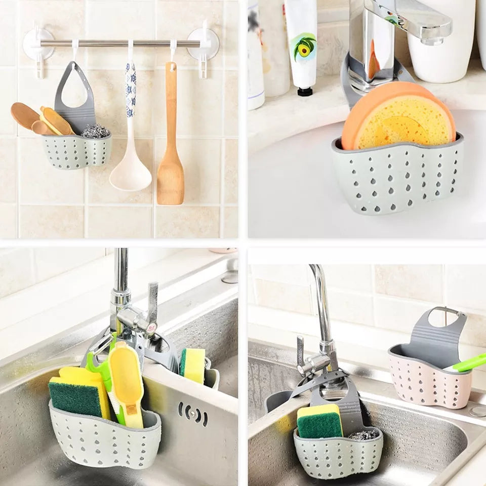 Silicone Kitchen Sink Hanging Basket