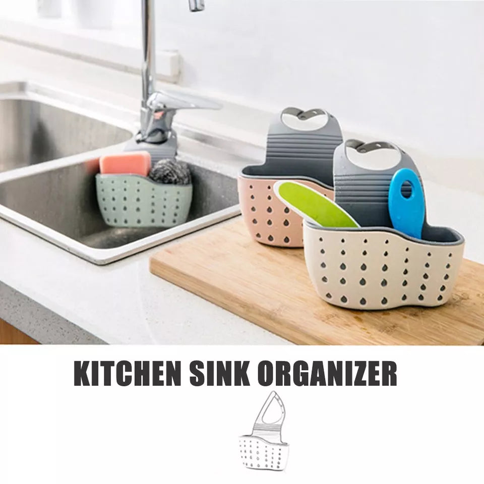 Silicone Kitchen Sink Hanging Basket