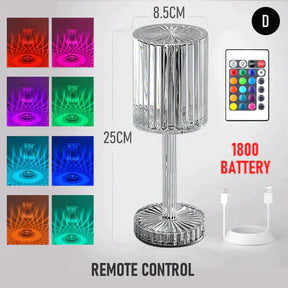 Crystal Diamond Table Lamp